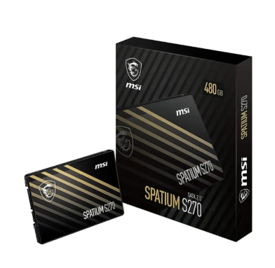 DISCO SÓLIDO 480GB MSI SPATIUM S270 SATA 2.5”- S78-440E350-P83
